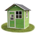 Gartenhaus von Exit Toys, in der Farbe Grün, aus Kiefernholz, Vorschaubild