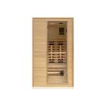 Sauna-Kabine von Dewello, aus Sicherheitsglas, andere Perspektive, Vorschaubild