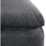 Sitzhocker von Carryhome, in der Farbe Grau, aus Textil, andere Perspektive, Vorschaubild