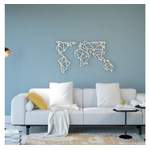 Wanddekoration von Homemania, in der Farbe Weiss, aus Stahl, andere Perspektive, Vorschaubild