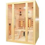 Sauna-Kabine von Sanotechnik, in der Farbe Beige, aus Holz, Vorschaubild