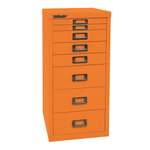 Container von Bisley, in der Farbe Orange, aus Holz, andere Perspektive, Vorschaubild