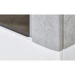 Sideboard, in der Farbe Weiss, aus Holzwerkstoff, andere Perspektive, Vorschaubild