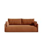 2/3-Sitzer Sofa von moebelfaktor, in der Farbe Orange, aus Faserplatte, andere Perspektive, Vorschaubild