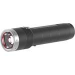 Taschenlampe von LED Lenser, in der Farbe Schwarz, aus Aluminum, andere Perspektive, Vorschaubild
