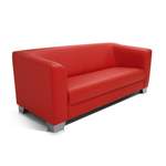 2/3-Sitzer Sofa von Moebel-Eins, in der Farbe Rot, aus Polyurethan, andere Perspektive, Vorschaubild