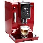 Kaffeevollautomat von Delonghi, in der Farbe Rot, andere Perspektive, Vorschaubild