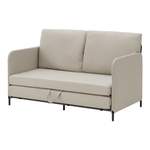 2/3-Sitzer Sofa von [EN.CASA], in der Farbe Beige, aus Metall, andere Perspektive, Vorschaubild