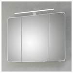 Bad-Spiegelschrank von LOMADOX, in der Farbe Weiss, aus Spanplatte, andere Perspektive, Vorschaubild