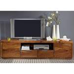 TV-Lowboard von Massivmoebel24, in der Farbe Schwarz, aus Holz, Vorschaubild