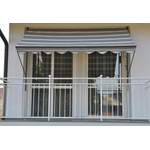 Balkonsichtschutz von Angerer Freizeitmöbel, in der Farbe Grau, aus Polyacryl, andere Perspektive, Vorschaubild
