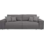 2/3-Sitzer Sofa von andas, in der Farbe Grau, aus Teilmassiv, andere Perspektive, Vorschaubild