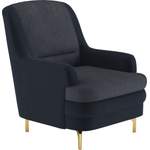 Loungesessel von sit&more, in der Farbe Blau, aus Polyester, andere Perspektive, Vorschaubild