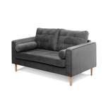 2/3-Sitzer Sofa von Moebel-Eins, in der Farbe Grau, aus Polyester, andere Perspektive, Vorschaubild