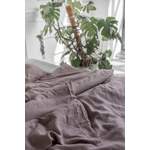 Bettdecke von AmourLinen, in der Farbe Braun, aus Leinen, andere Perspektive, Vorschaubild