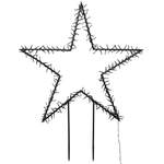 Dekolampe von Star-Max, in der Farbe Schwarz, aus Metall, andere Perspektive, Vorschaubild