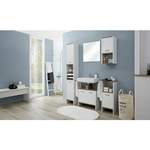 Badezimmerschrank von Carryhome, in der Farbe Weiss, aus Holzwerkstoff, andere Perspektive, Vorschaubild