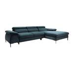 Ecksofa von PASCAL MORABITO, in der Farbe Blau, aus Polyester, andere Perspektive, Vorschaubild