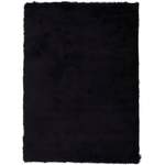 Hochflorteppich von carpetfine, in der Farbe Schwarz, aus Polyester, andere Perspektive, Vorschaubild