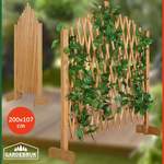 Pflanzkasten von Gardebruk®, in der Farbe Braun, aus Holz, andere Perspektive, Vorschaubild