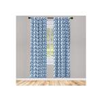 Gardine von Abakuhaus, in der Farbe Weiss, aus Microfaser, andere Perspektive, Vorschaubild