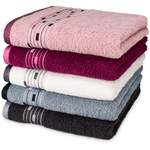 Handtuch-Set von Möve for frottana, in der Farbe Grau, aus Baumwolle, andere Perspektive, Vorschaubild