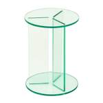 Telefontisch von Möbel4Life, Durchsichtig, aus Glas, andere Perspektive, Vorschaubild