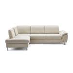 Ecksofa von CALIZZA INTERIORS, in der Farbe Beige, aus Flachgewebe, Vorschaubild