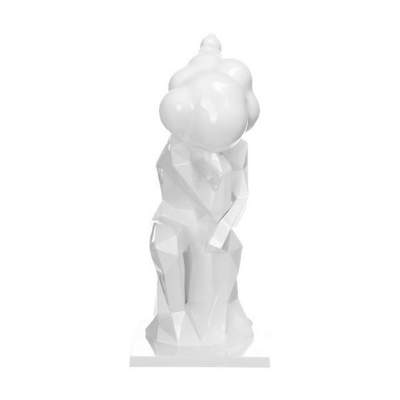 Preisvergleich für Kayoom Dekofiguren weiß Kunststoff B/H/T: ca. 17x47x28  cm | Ladendirekt