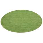 Teppich von THEKO, in der Farbe Grün, aus Wolle, Vorschaubild