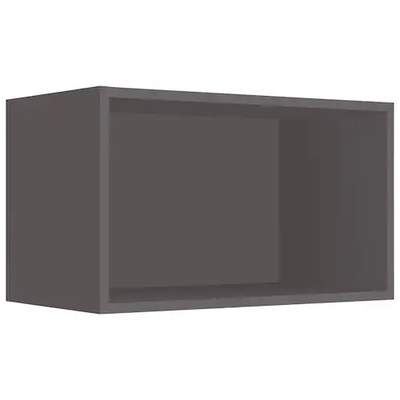 Preisvergleich für wiho Küchen Hängeregal »Flexi2«, Breite 60 cm, in der  Farbe Grau, aus Holzwerkstoff, GTIN: 4255620814681 | Ladendirekt