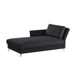 2/3-Sitzer Sofa von nehl, in der Farbe Schwarz, andere Perspektive, Vorschaubild