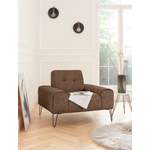 Loungesessel von exxpo - sofa fashion, in der Farbe Braun, aus Holzwerkstoff, Vorschaubild