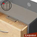 Nachttisch von Casaria®, Mehrfarbig, aus Mdf, andere Perspektive, Vorschaubild