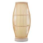 Beistelltischlampe von Pauleen, in der Farbe Beige, aus Bambus, Vorschaubild