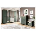 Komplett-Schlafzimmer von LOMADOX, in der Farbe Grün, aus Qualitätsspanplatte, andere Perspektive, Vorschaubild