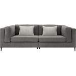2/3-Sitzer Sofa von INOSIGN, in der Farbe Grau, aus Cord, andere Perspektive, Vorschaubild