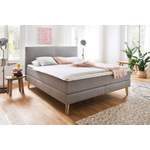 Boxspringbett von Sofa.de, in der Farbe Beige, aus Massivholz, andere Perspektive, Vorschaubild