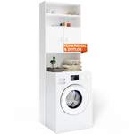 Waschmaschinenschrank Weiß der Marke Casaria®