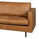 2/3-Sitzer Sofa von Basilicana, in der Farbe Braun, aus Holzwerkstoff, andere Perspektive, Vorschaubild