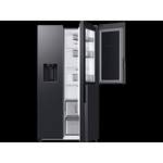 Kühl-Gefrierkombi von SAMSUNG, in der Farbe Schwarz, aus Edelstahl, Vorschaubild