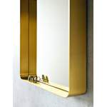 Wandspiegel von ClassiCon, in der Farbe Gold, aus Kristallglas, andere Perspektive, Vorschaubild
