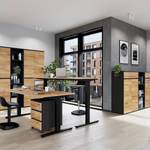 Büromöbel-Set von Germania, in der Farbe Schwarz, aus Holzwerkstoff, Vorschaubild
