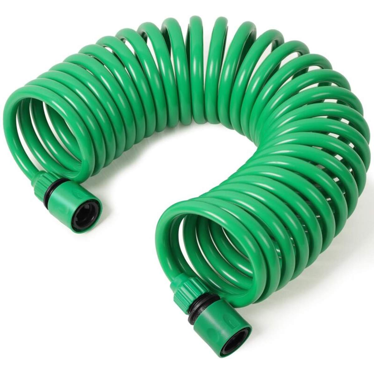 Einziehbarer Gartenschlauch Mit Spule – Flexibel, 5/10/15 M, Verstellbarer Sprühkopf & Wasserhahnanschluss – Für Bewässerung & Autowäsche – In Grün Wasserhahnanschluss Innengewinde