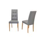 Polsterstuhl von Möbel direkt online, in der Farbe Grau, aus Massivholz, Vorschaubild