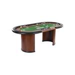 Spieltisch von GAMES PLANET, in der Farbe Grün, aus Holz, andere Perspektive, Vorschaubild