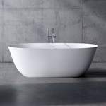 Freistehende Badewanne von neoro, in der Farbe Weiss, Vorschaubild