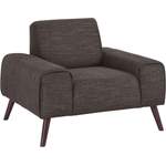 Loungesessel von exxpo - sofa fashion, in der Farbe Braun, aus Holzwerkstoff, andere Perspektive, Vorschaubild