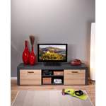 TV-Lowboard von Interlink, in der Farbe Grau, aus Holzwerkstoff, andere Perspektive, Vorschaubild