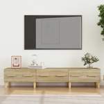 TV-Schrank von vidaXL, in der Farbe Braun, aus Holzwerkstoff, Vorschaubild